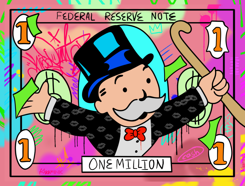 Monopoly Bill Print