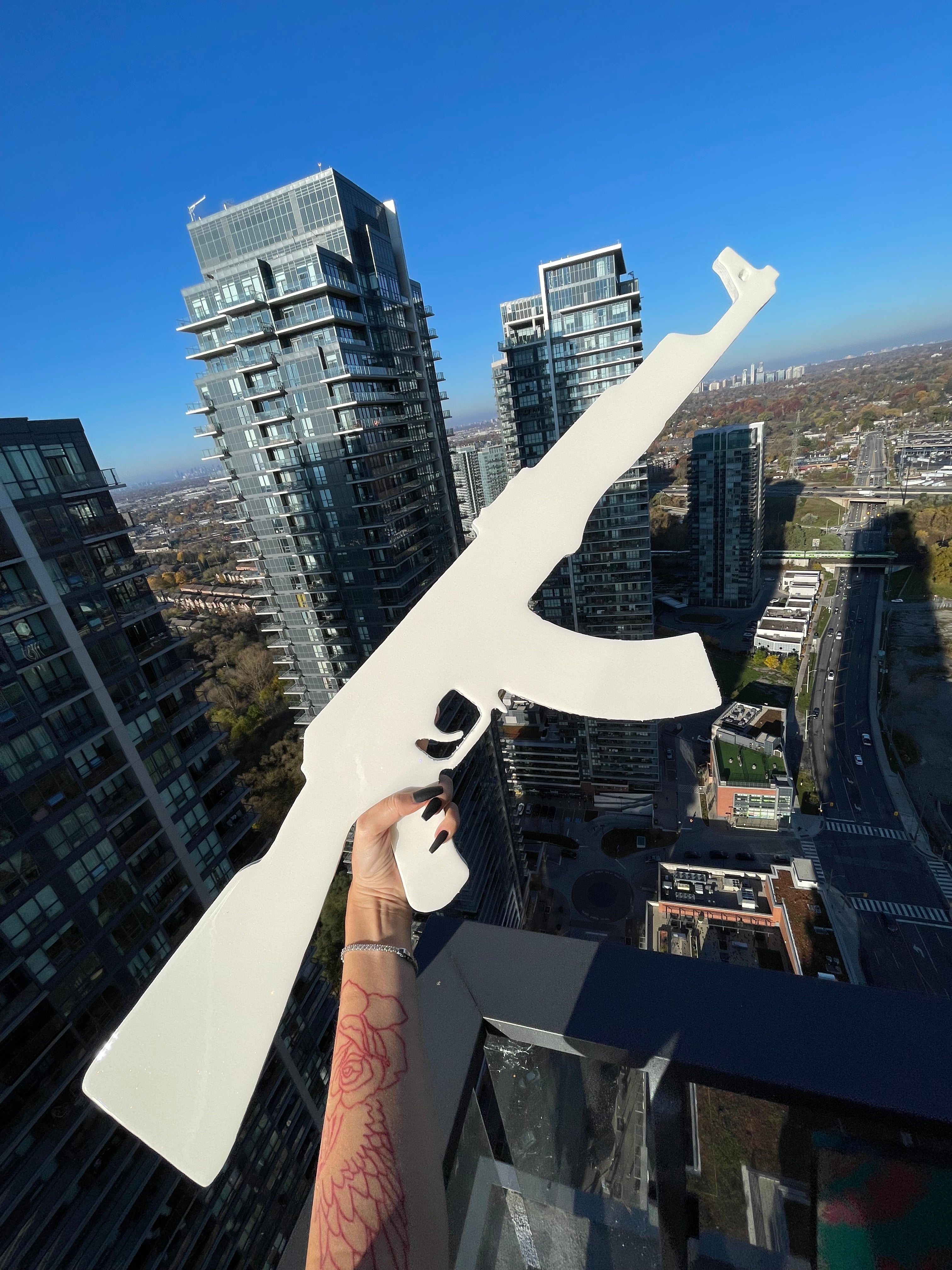 Any Solid Colour Riffle Wall Decor