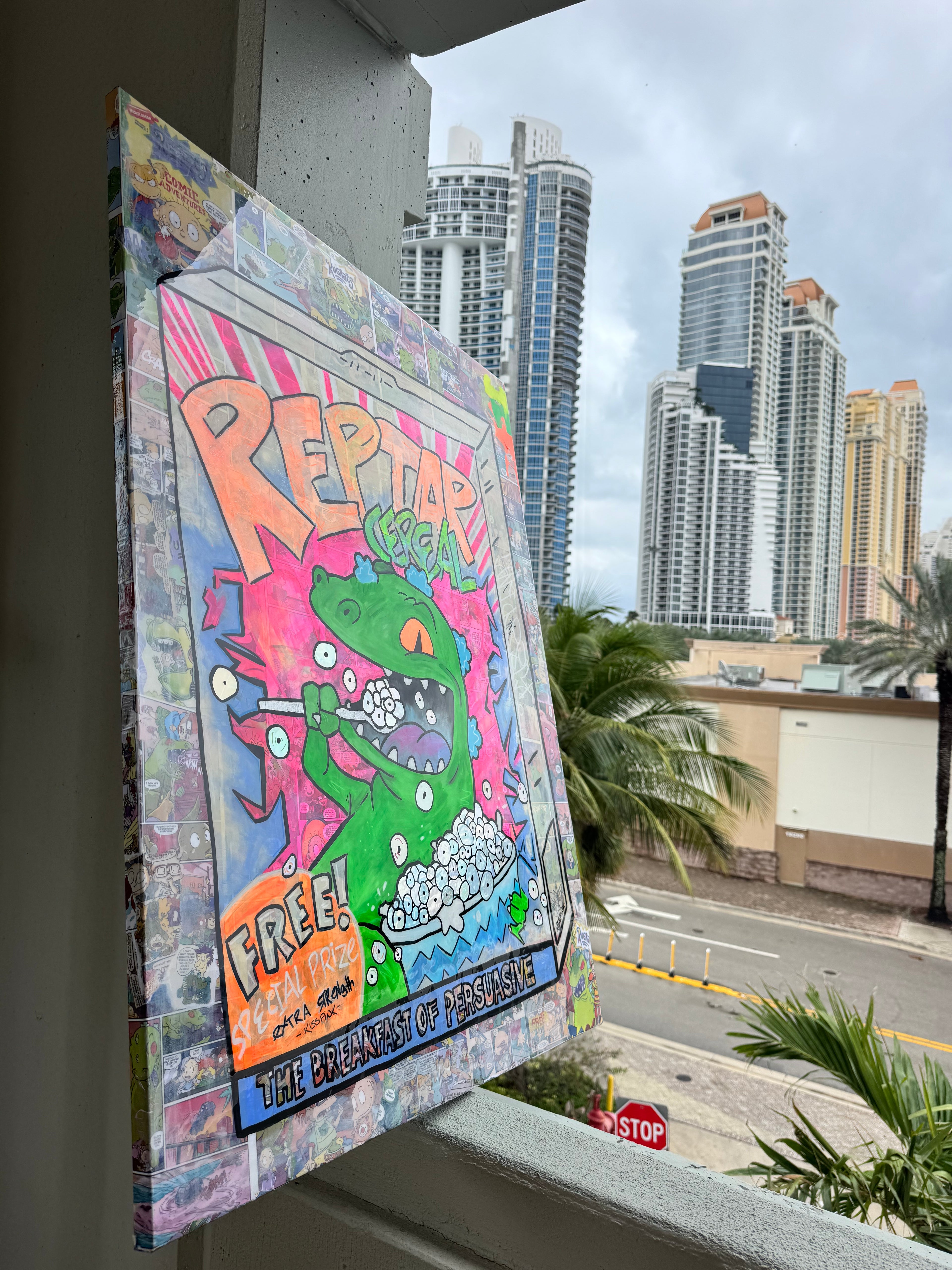 Repeat Cereal Painting