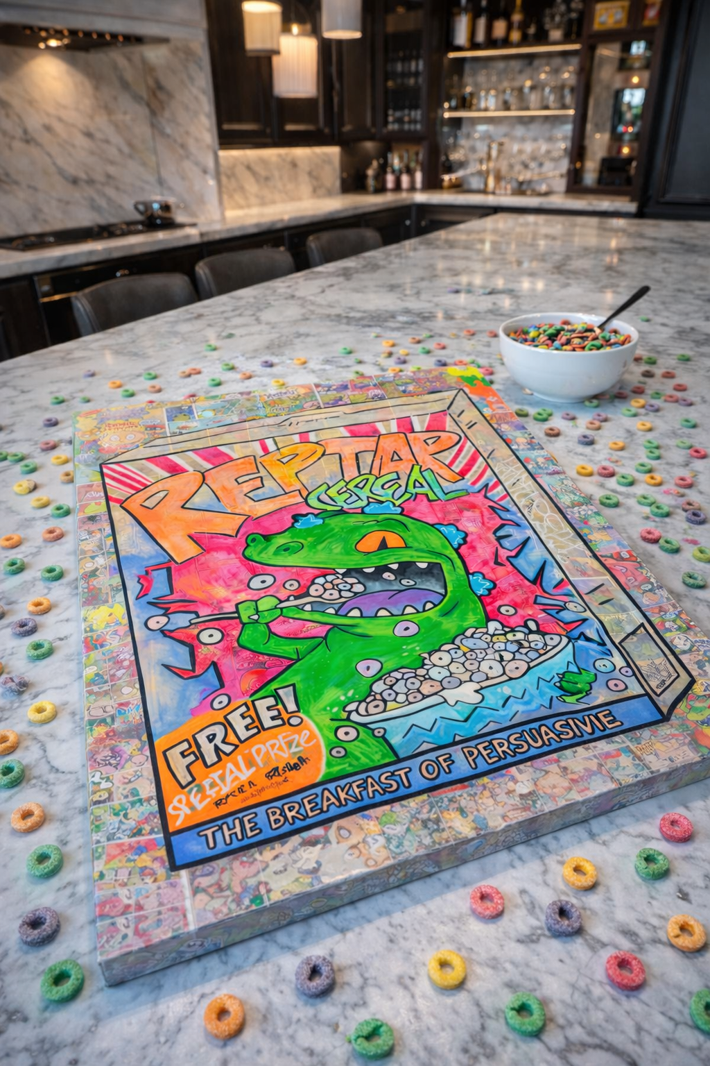 Repeat Cereal Painting