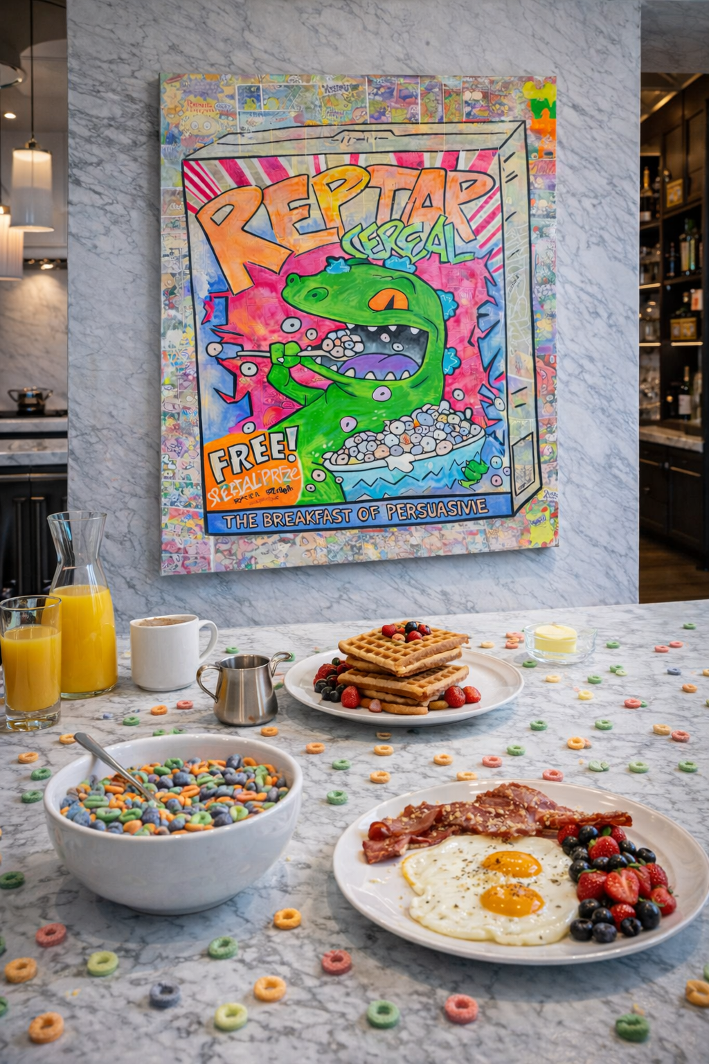 Repeat Cereal Painting