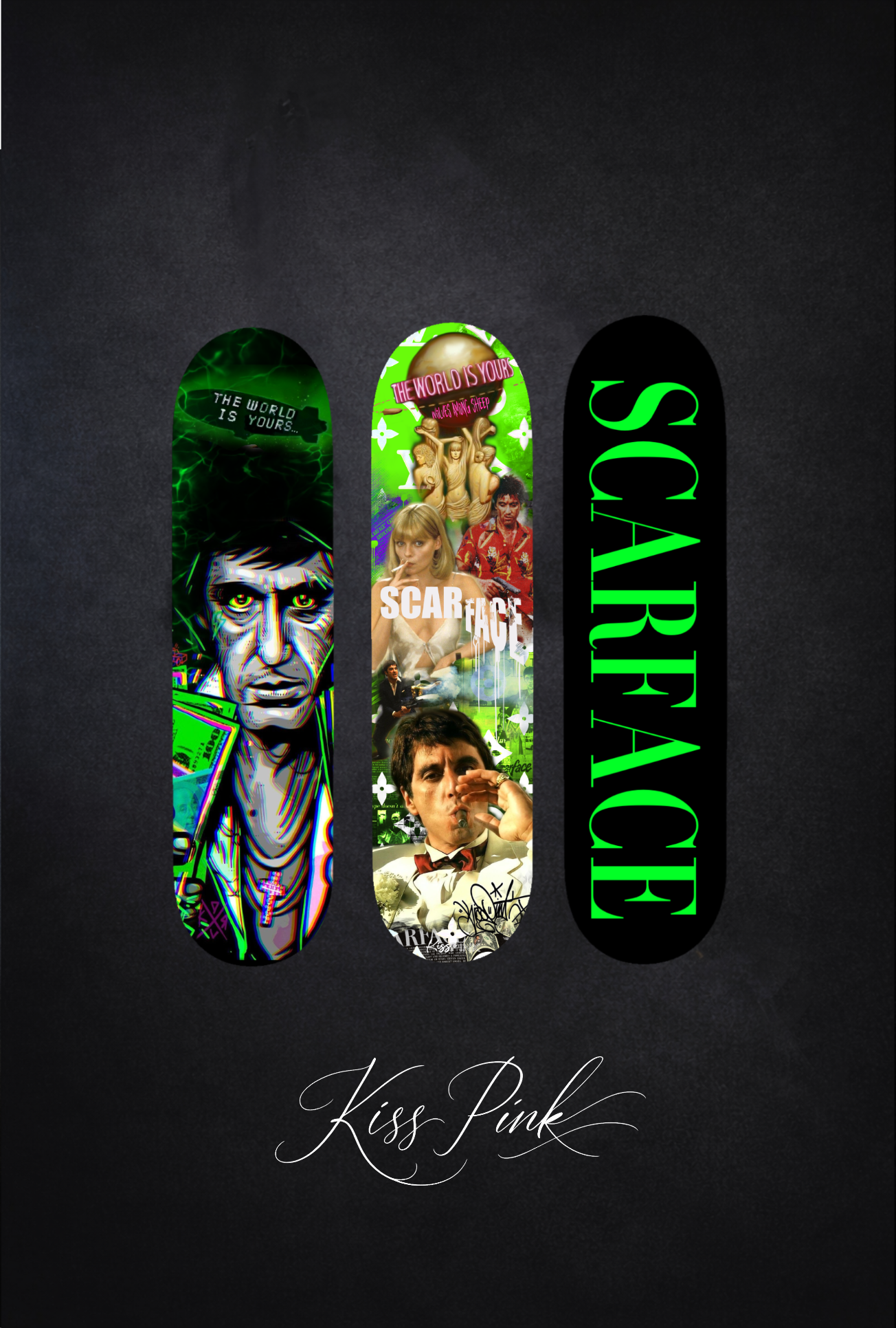 Scarface Neon Trio