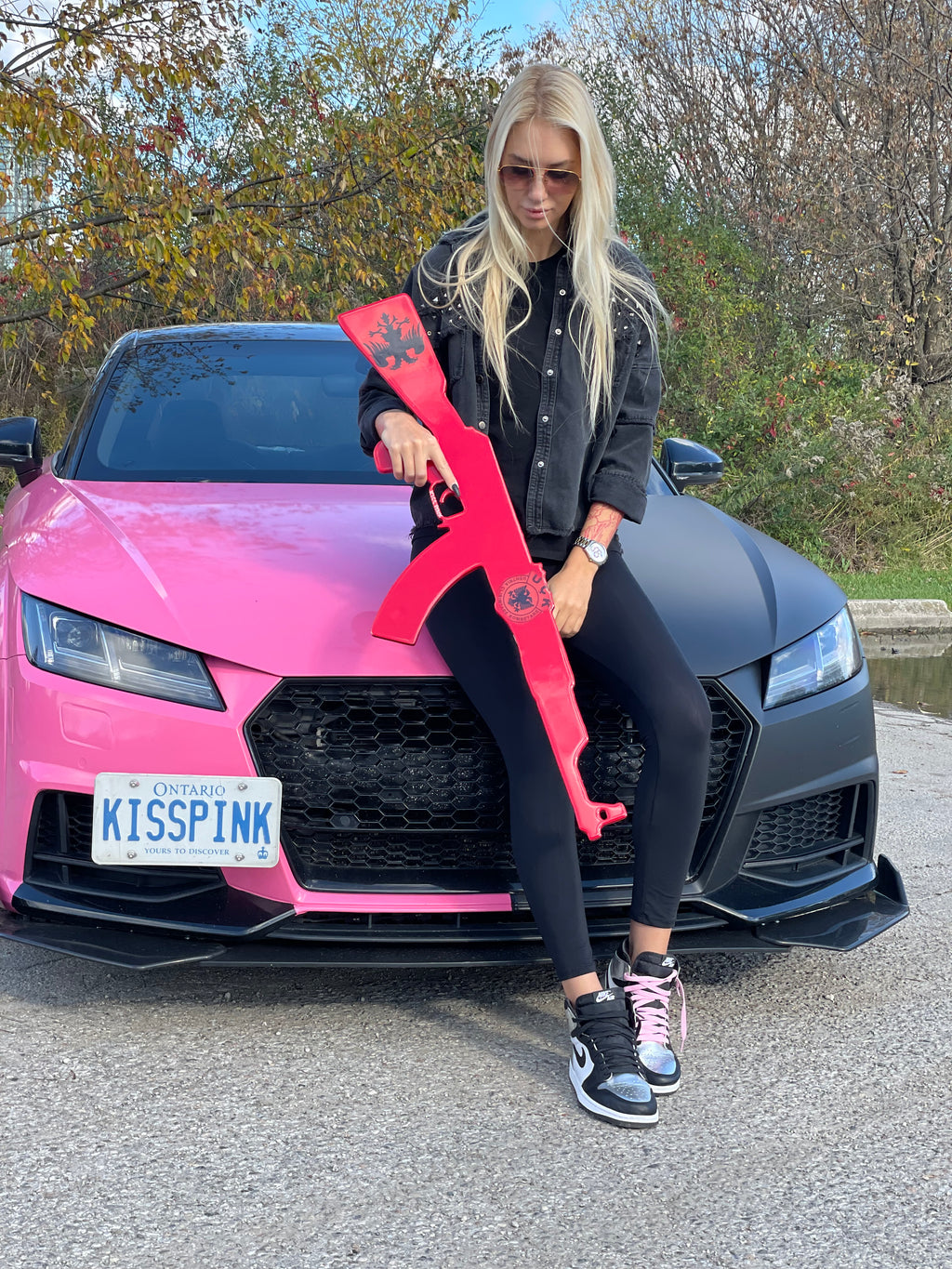 Ak47 Wall Decor - Any Country Flag