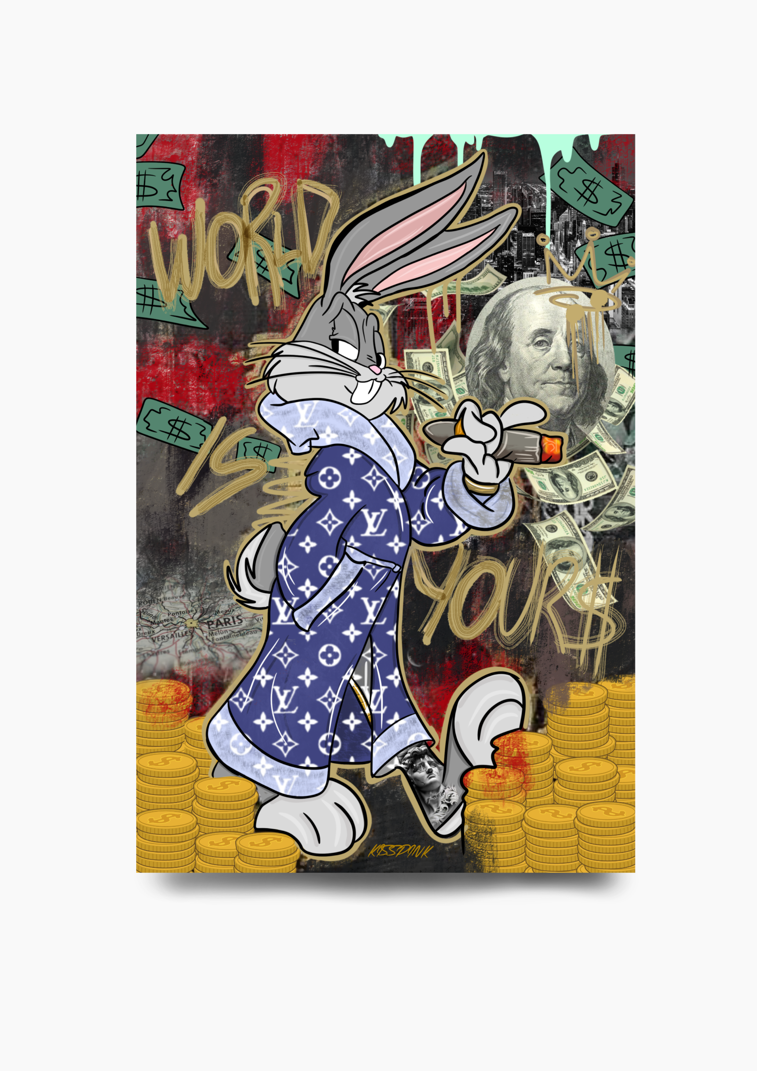 Bugs Bunny Print