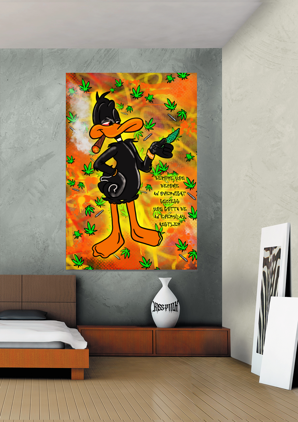 Duffy Duck Print
