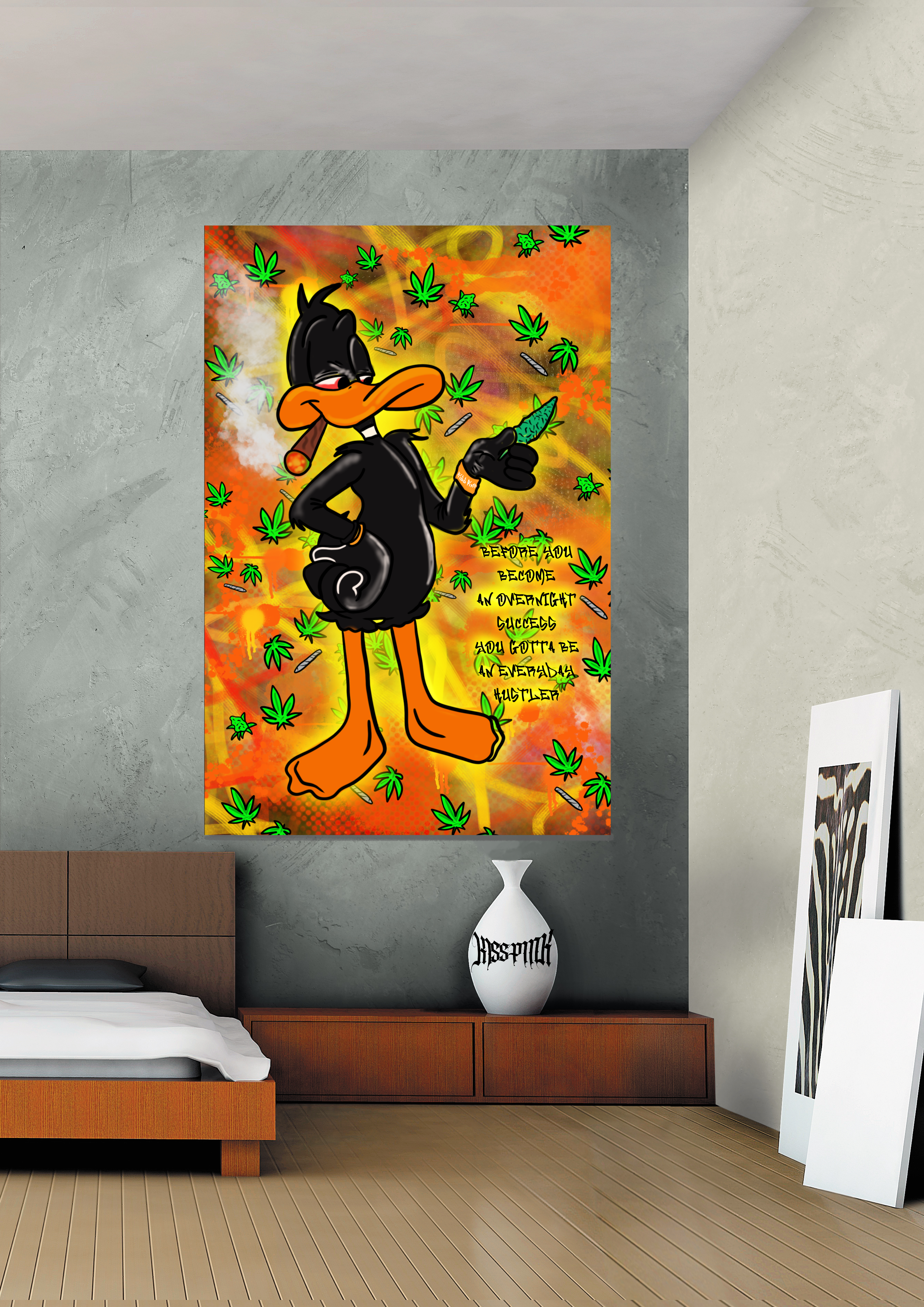 Duffy Duck Print