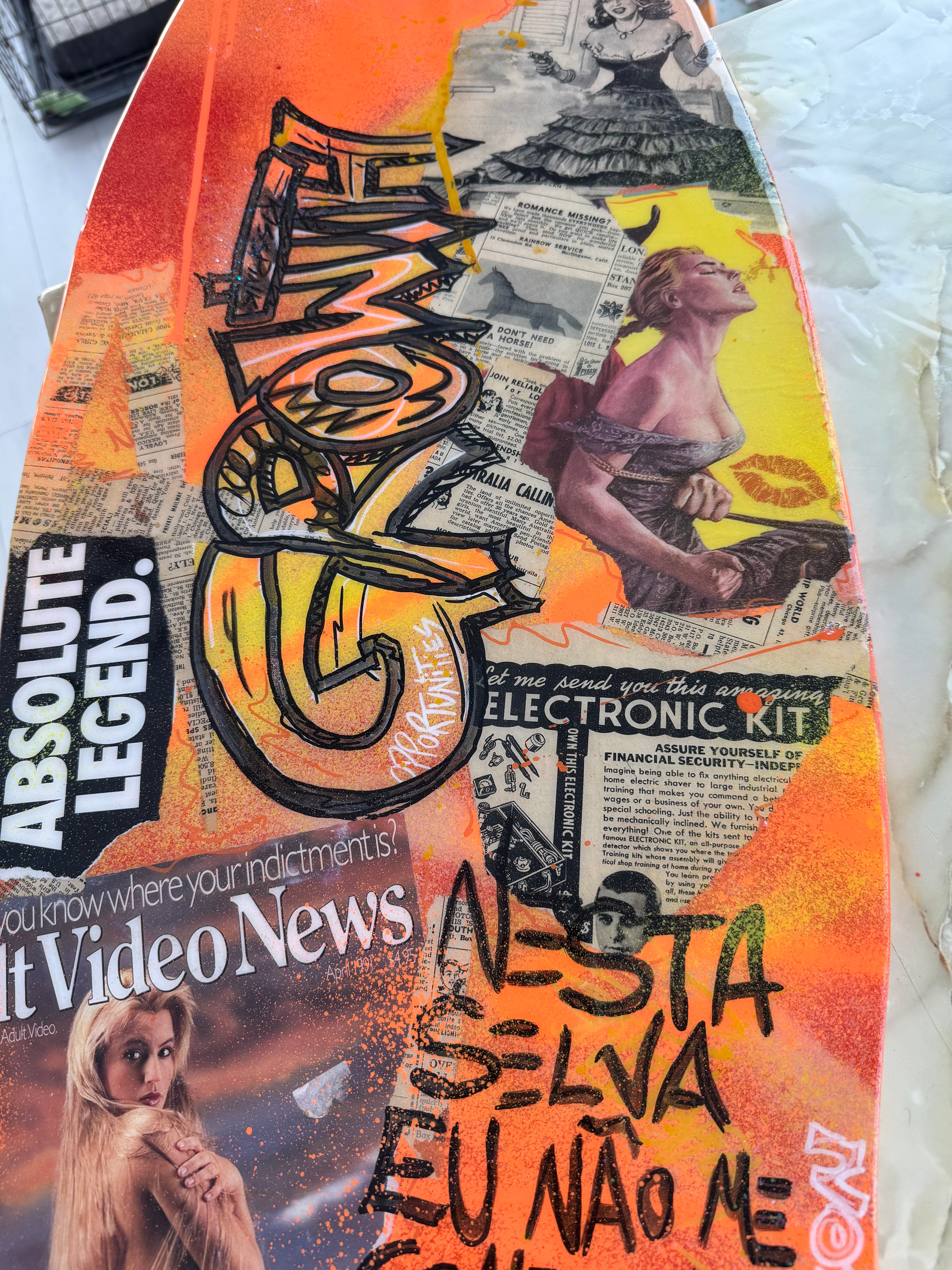 Surf Wall Decor - Sold