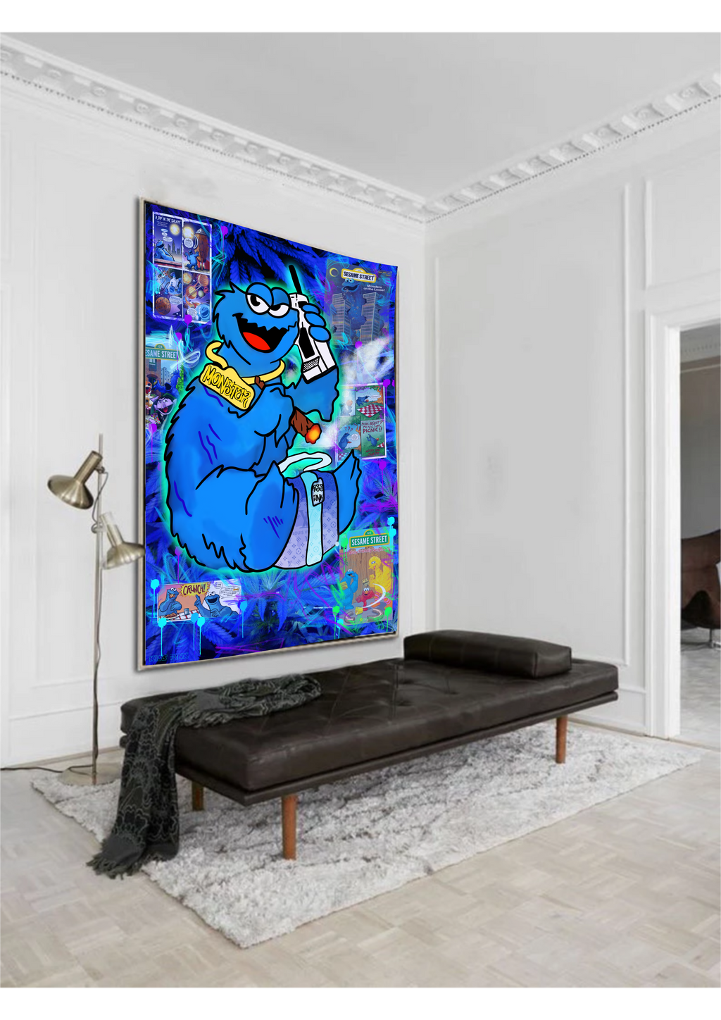 Cookie Monster Print