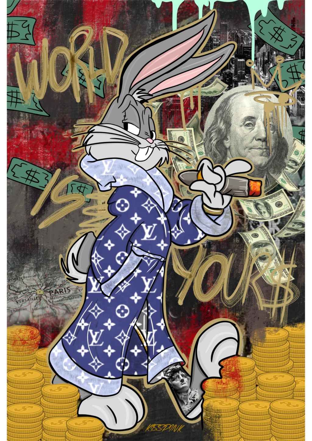 Bugs Bunny Print
