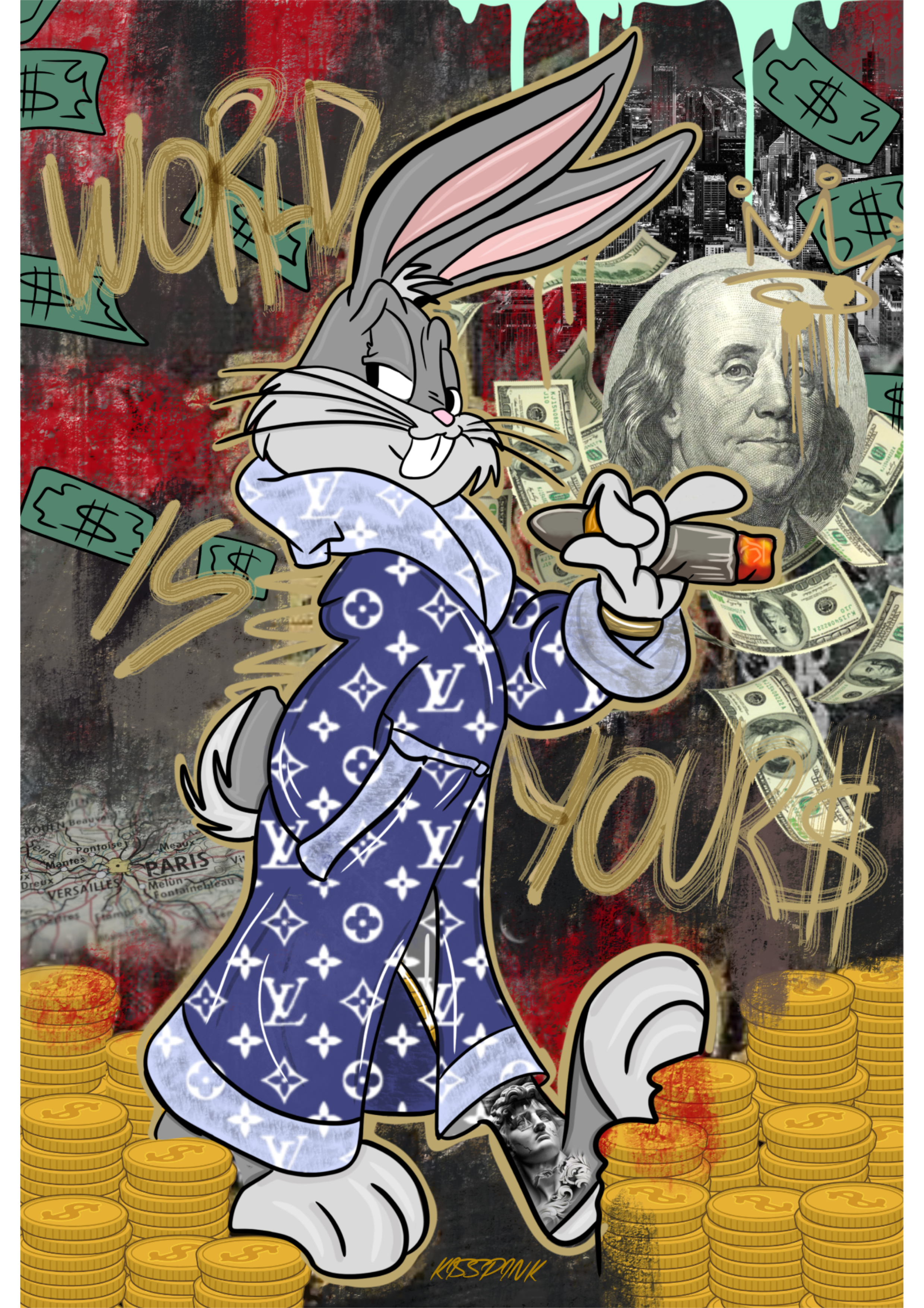 Bugs Bunny Print