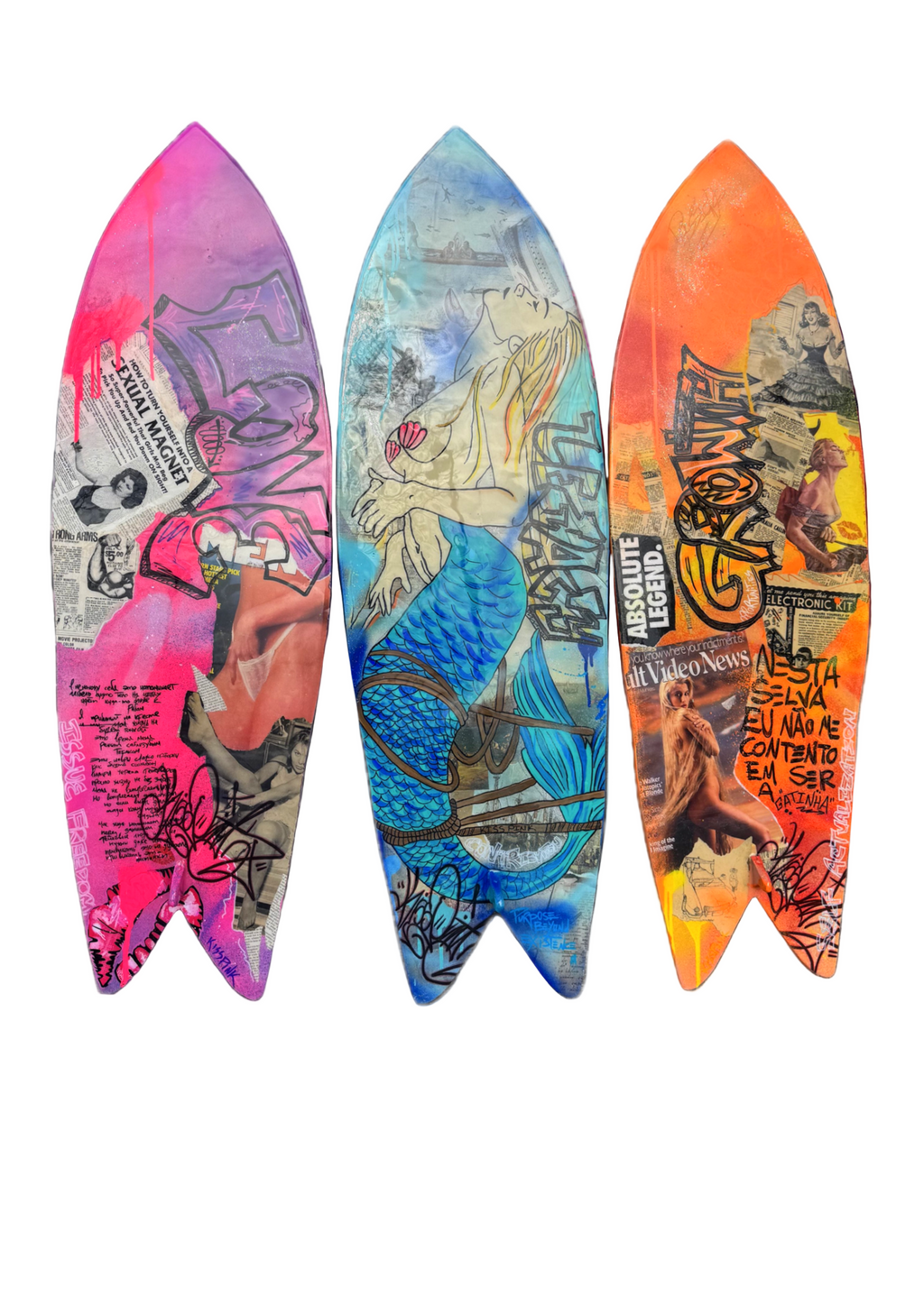 Surf Wall Decor - Sold