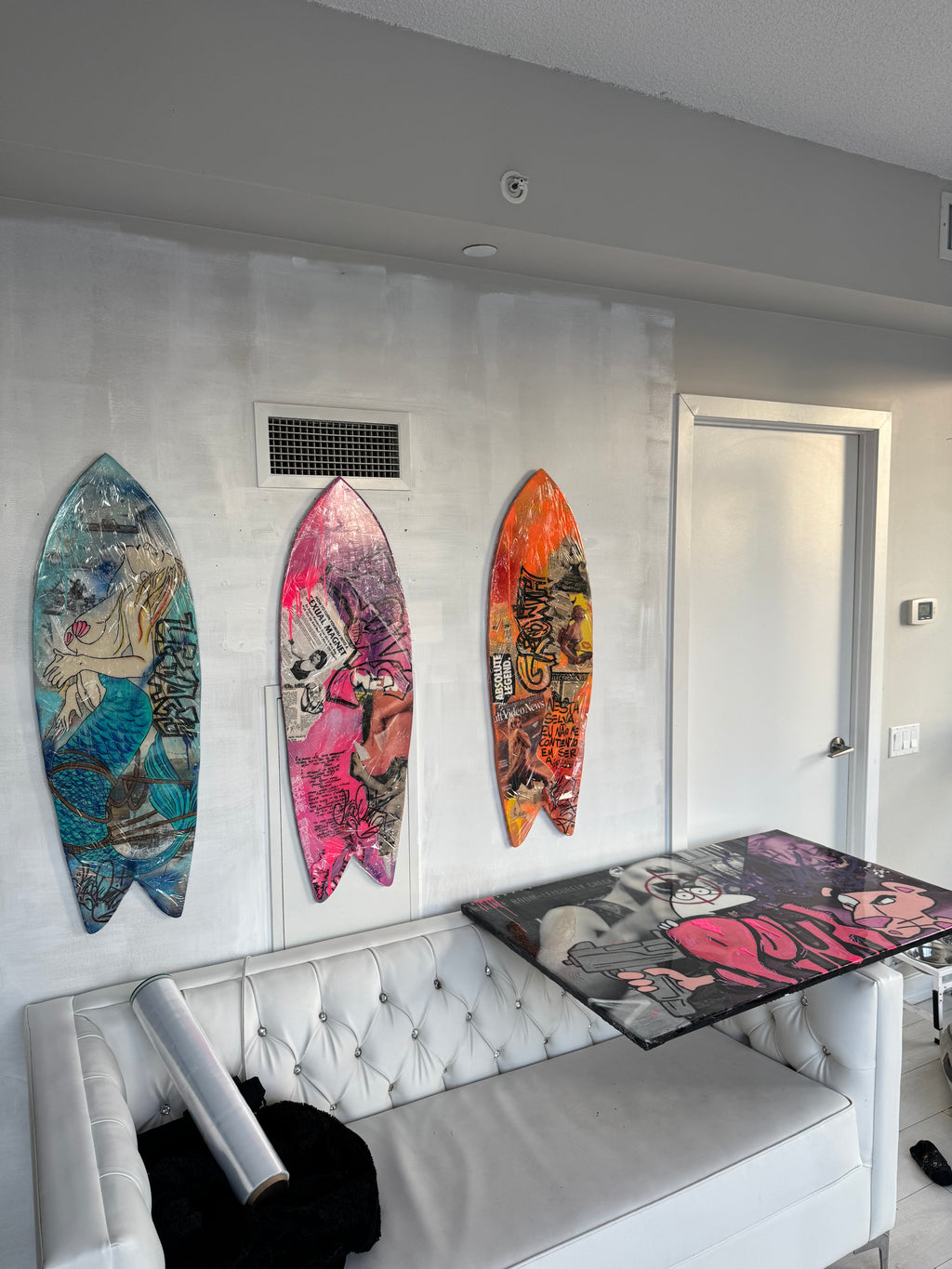 Surf Wall Decor - Sold