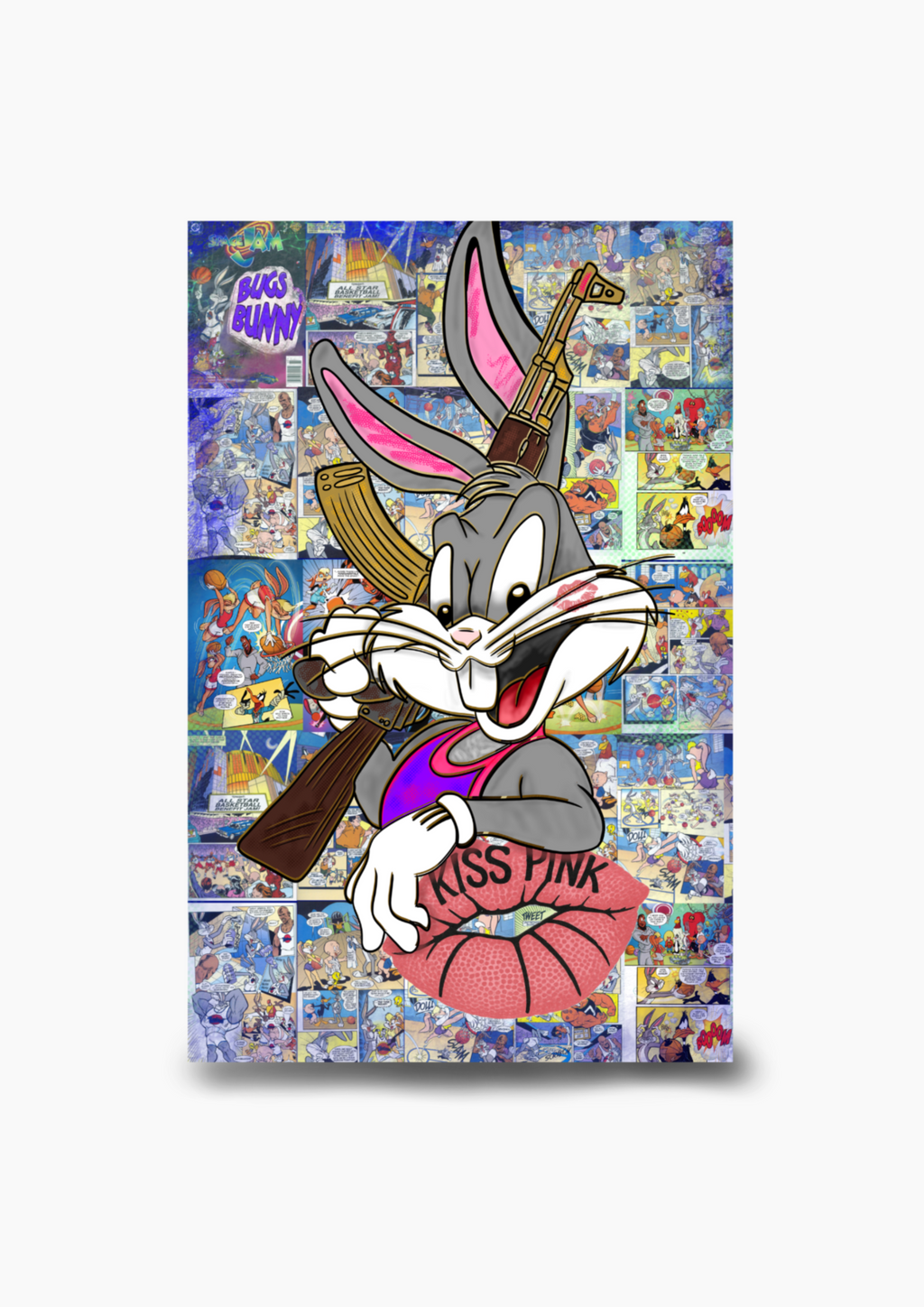 Savage Bunny Print