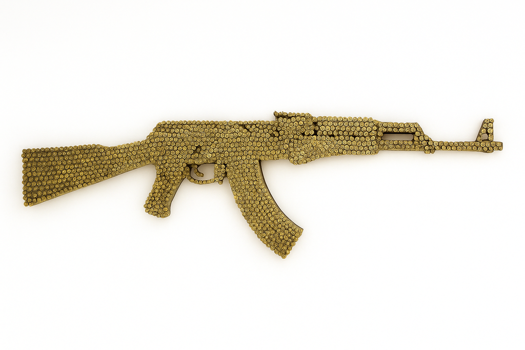 Bullets Riffle Wall Decor